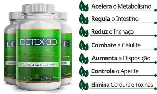 Benefícios Detox 3D